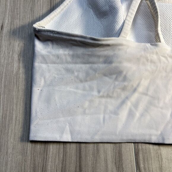 lululemon Energy Longline Bra Ivory Off White Size 10 - Picture 4 of 8